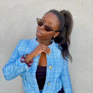 Zara lined textured Jacket